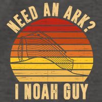 Need An Ark I Noah Guy Funny Christian Vector Backpack