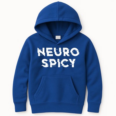 Neurospicy Adhd Autism Neurodiversity Neurodivergent Gift Kids Hoodie