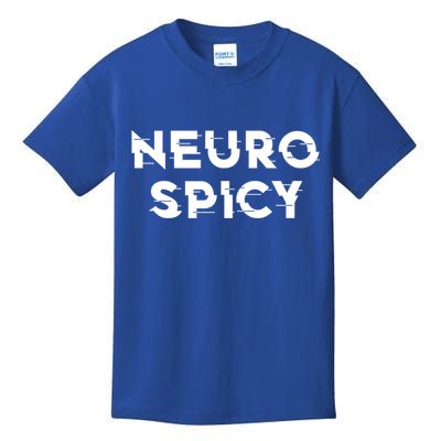 Neurospicy Adhd Autism Neurodiversity Neurodivergent Gift Kids T-Shirt