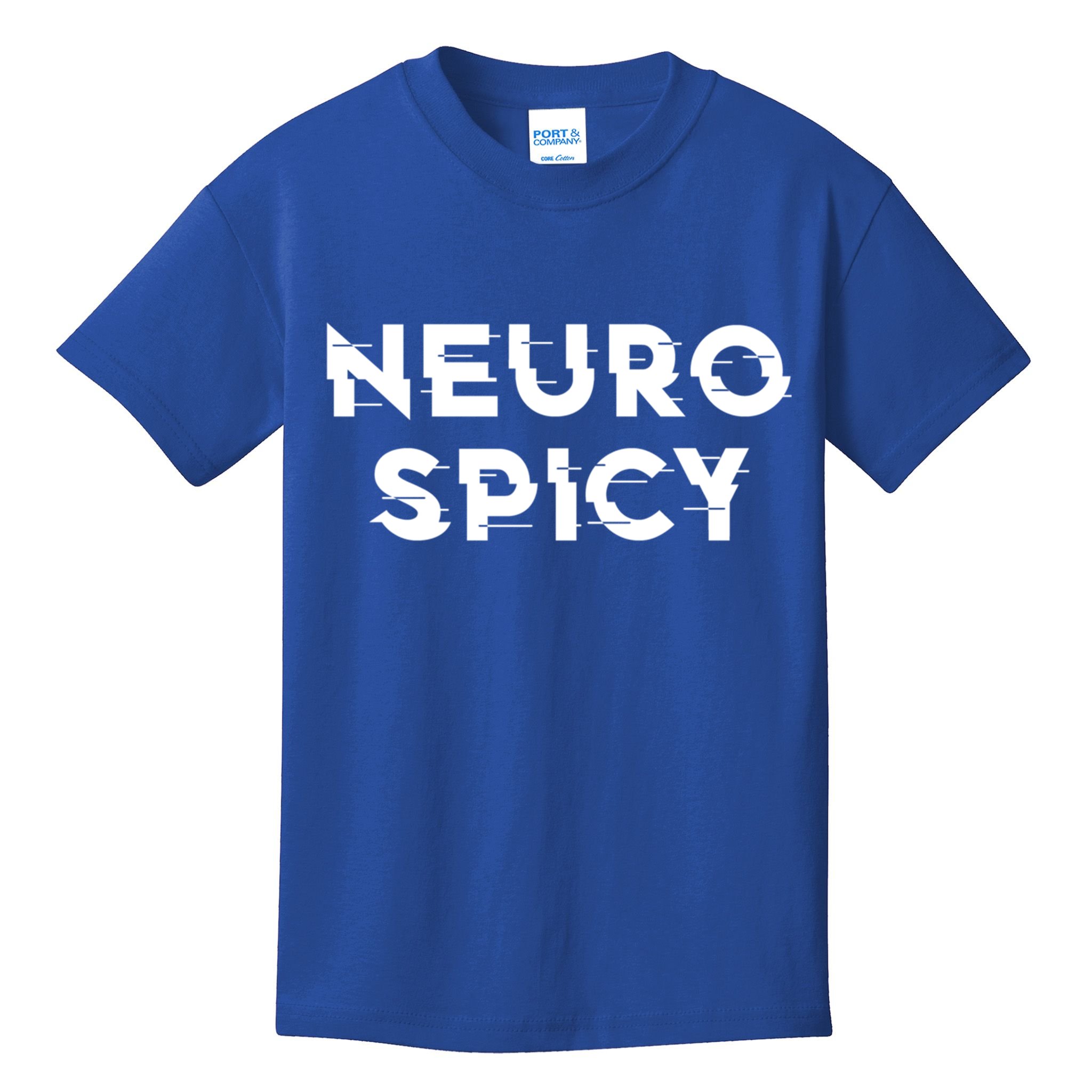 Neurospicy Adhd Autism Neurodiversity Neurodivergent Gift Kids T-Shirt