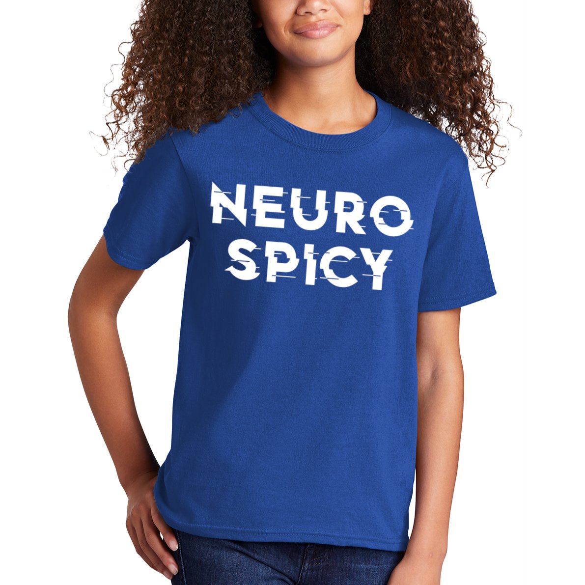 Neurospicy Adhd Autism Neurodiversity Neurodivergent Gift Kids T-Shirt