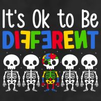 Neurodiversity Autism Awareness ItS Ok To Be Different Gift 11oz C Handle Ceramic Mug