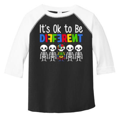 Neurodiversity Autism Awareness ItS Ok To Be Different Gift Toddler Fine Jersey T-Shirt