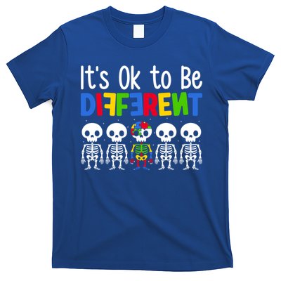 Neurodiversity Autism Awareness ItS Ok To Be Different Gift T-Shirt