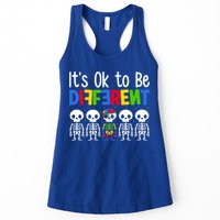 Neurodiversity Autism Awareness ItS Ok To Be Different Gift Womens Tank Top