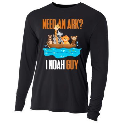 Need An Ark? I Noah Guy Pun Church Gift Cooling Performance Long Sleeve Crew