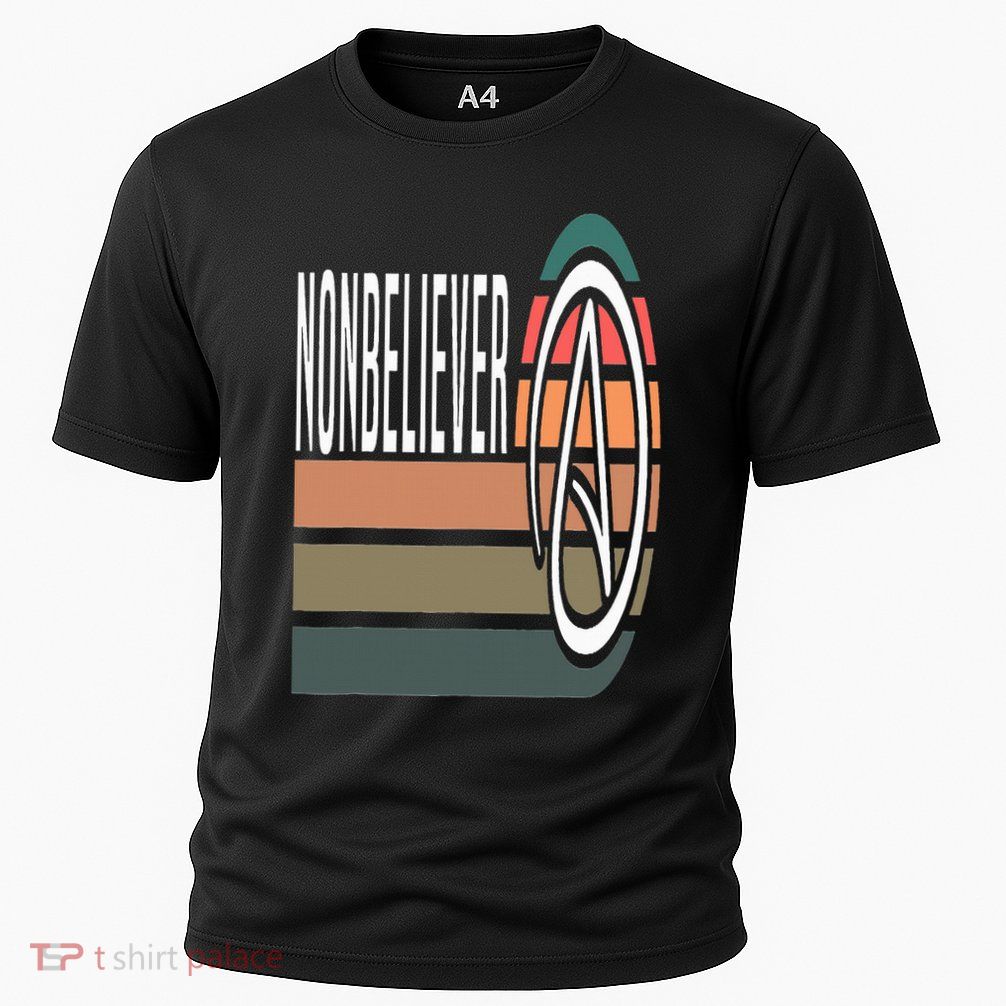 Nonbeliever AntiReligion Agnostic Blackcraft Atheist Performance Shirt