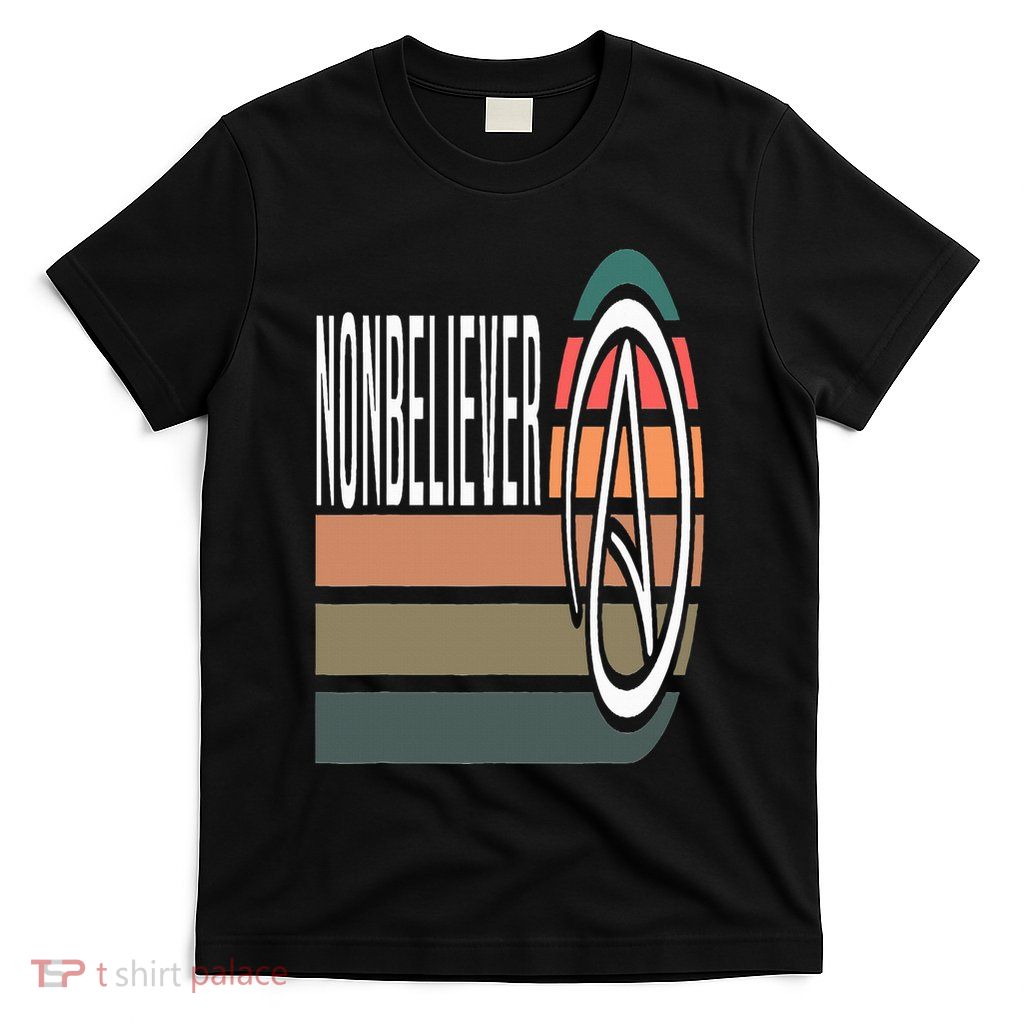 Nonbeliever AntiReligion Agnostic Blackcraft Atheist T-Shirt