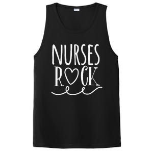 Nurses Are Awesome Nurse Appreciation Day Tee PosiCharge Competitor Tank