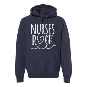 Nurses Are Awesome Nurse Appreciation Day Tee Premium Hoodie