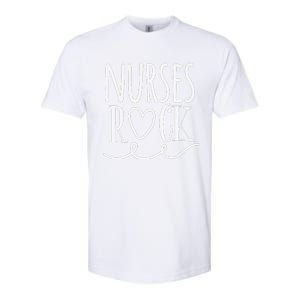 Nurses Are Awesome Nurse Appreciation Day Tee Softstyle CVC T-Shirt