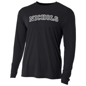 Nichols Arch Athletic College University Alumni Style Cooling Performance Long Sleeve Crew