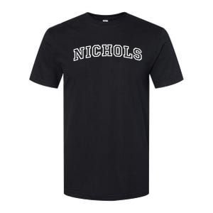 Nichols Arch Athletic College University Alumni Style Softstyle CVC T-Shirt