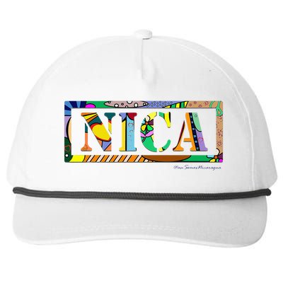 Nica Art Asi Somos Nicaragua Snapback Five-Panel Rope Hat