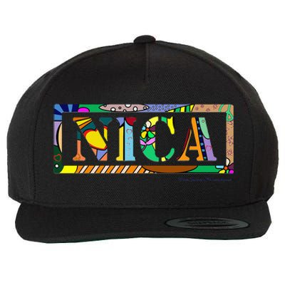 Nica Art Asi Somos Nicaragua Wool Snapback Cap