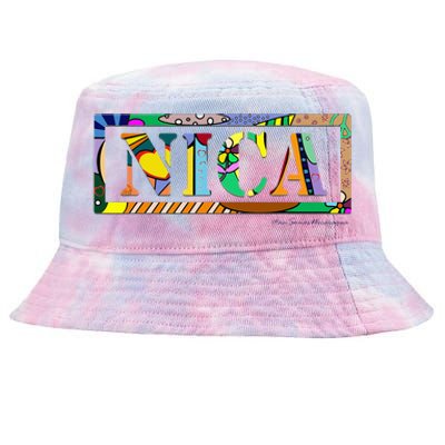 Nica Art Asi Somos Nicaragua Tie-Dyed Bucket Hat