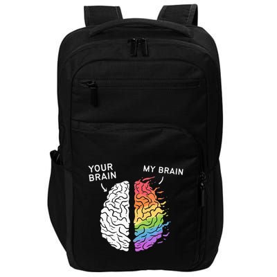 Neurodivergent ADHD ASD Aspergers Autism Neurodiversity Impact Tech Backpack