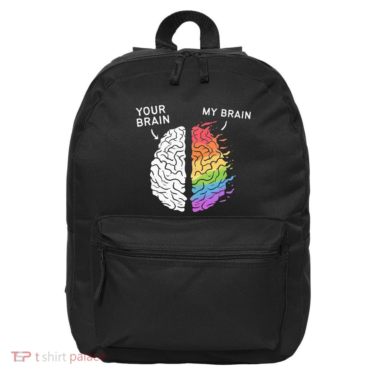Neurodivergent ADHD ASD Aspergers Autism Neurodiversity 16 in Basic Backpack