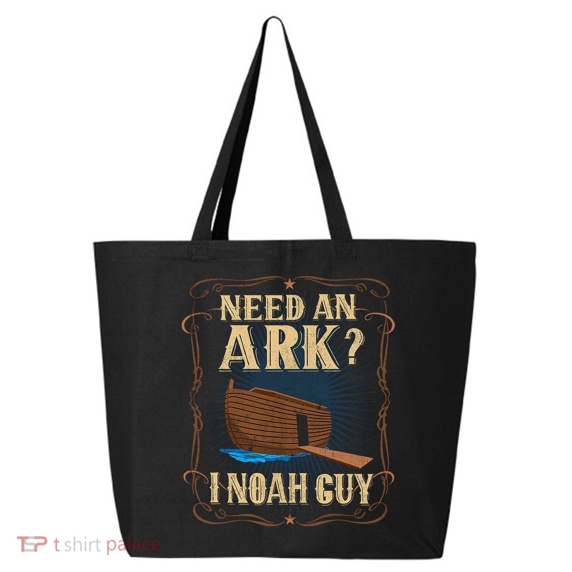 Need An Ark I Noah Guy Funny Christian Humor Bible Pun Boat  25L Jumbo Tote