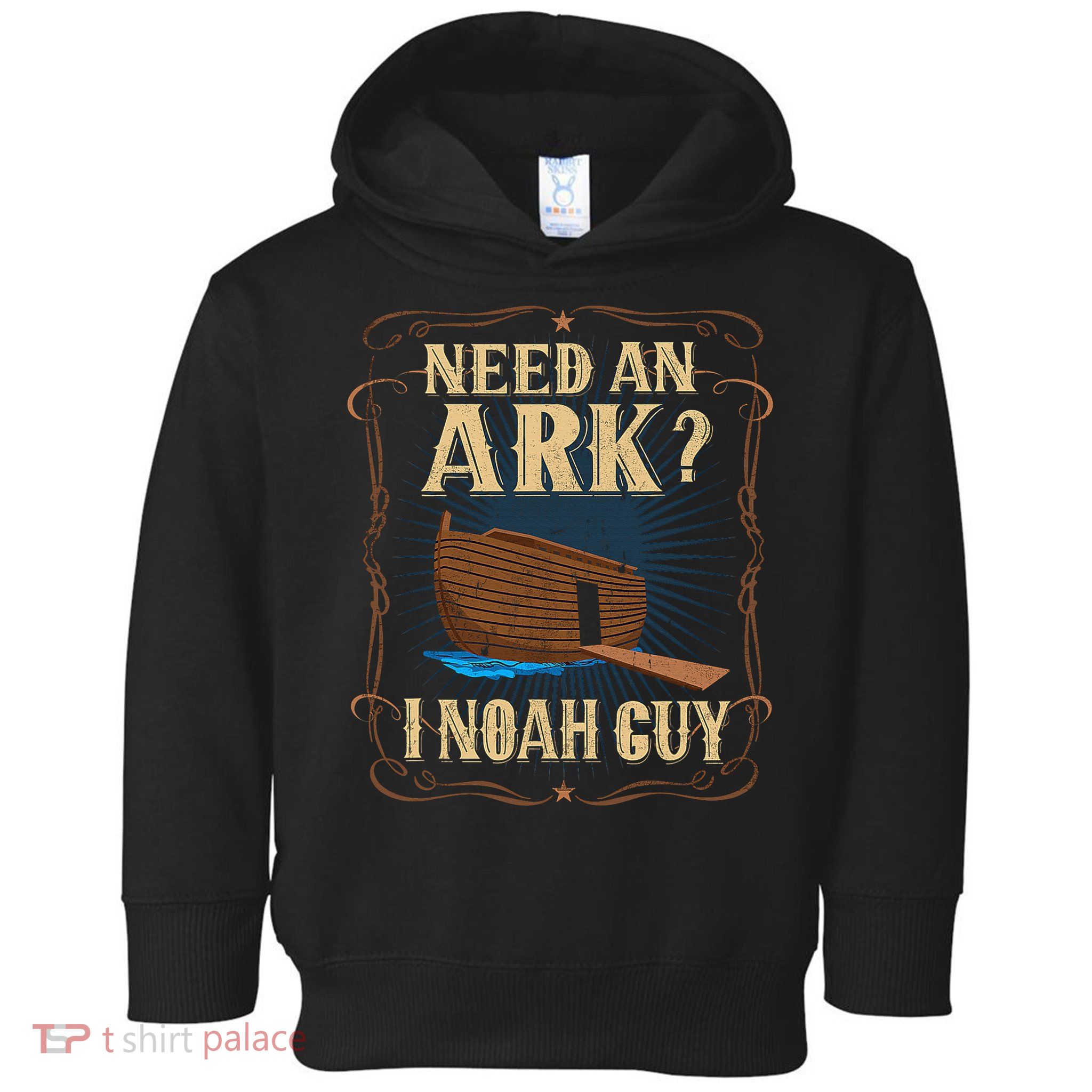Need An Ark I Noah Guy Funny Christian Humor Bible Pun Boat  Toddler Hoodie