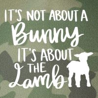 Not About A Bunny It's About The Lamb Legacy Tie Dye Trucker Hat