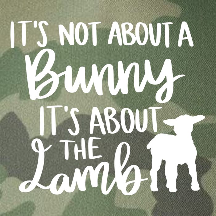 Not About A Bunny It's About The Lamb Legacy Tie Dye Trucker Hat
