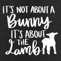 Not About A Bunny It's About The Lamb 25L Jumbo Tote