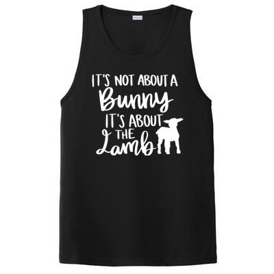 Not About A Bunny It's About The Lamb PosiCharge Competitor Tank