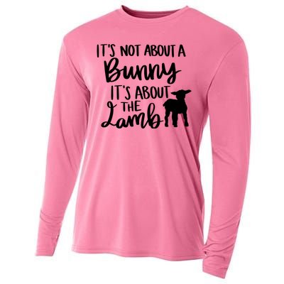 Not About A Bunny It's About The Lamb Cooling Performance Long Sleeve Crew