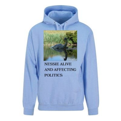 Nessie Alive And Affecting Politics Unisex Surf Hoodie