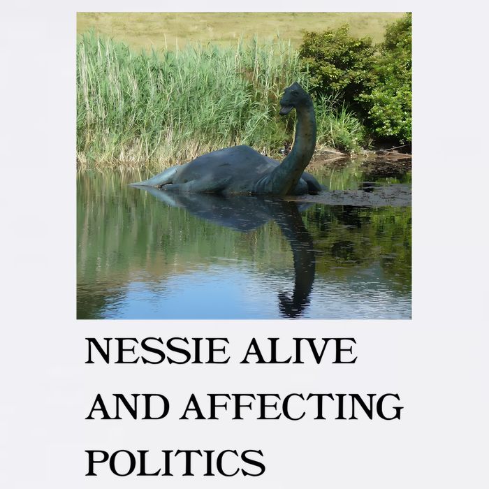 Nessie Alive And Affecting Politics Cooling Performance Crew T-Shirt