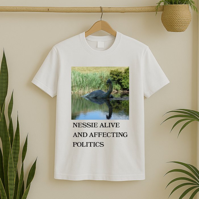 Nessie Alive And Affecting Politics T-Shirt