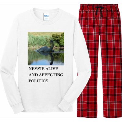 Nessie Alive And Affecting Politics Long Sleeve Pajama Set