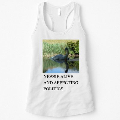 Nessie Alive And Affecting Politics Womens Tank Top