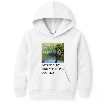 Nessie Alive And Affecting Politics Kids Hoodie