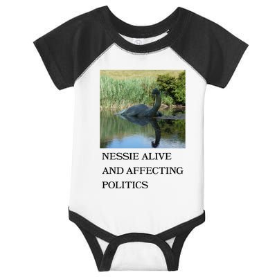 Nessie Alive And Affecting Politics Infant Baby Jersey Bodysuit