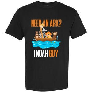 Need An Ark? I Noah Guy Pun Church Gift For Garment-Dyed Heavyweight T-Shirt