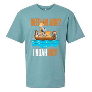 Need An Ark? I Noah Guy Pun Church Gift For Sueded Cloud Jersey T-Shirt