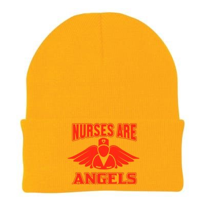 Nurses Are Angels Knit Cap Winter Beanie