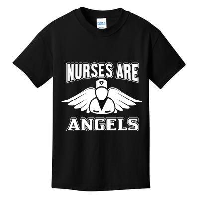 Nurses Are Angels Kids T-Shirt