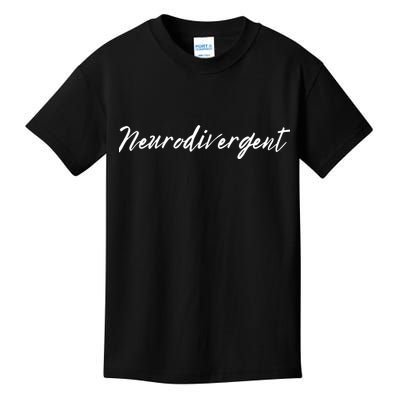 Neurodivergent ADHD Autism Dyslexia BPD Neurodiversity For Neurodiverse Kids T-Shirt