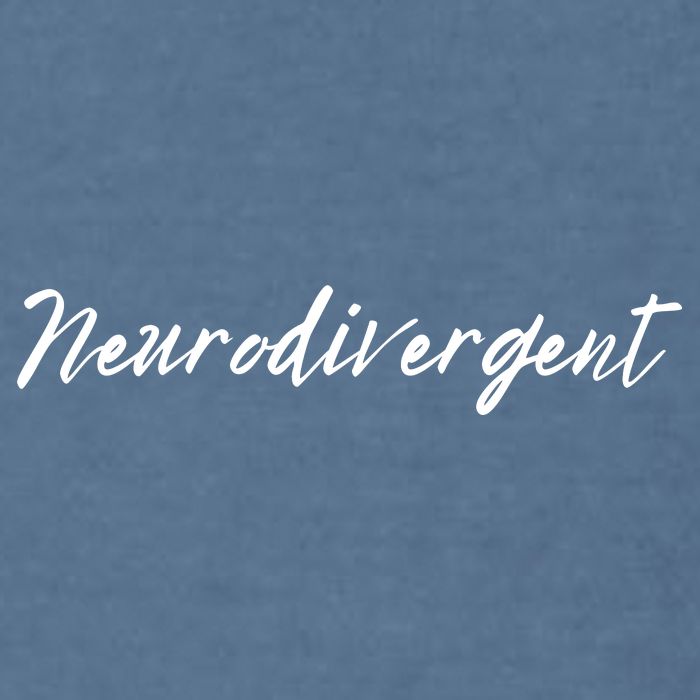 Neurodivergent ADHD Autism Dyslexia BPD Neurodiversity For Neurodiverse Garment-Dyed Sweatshirt