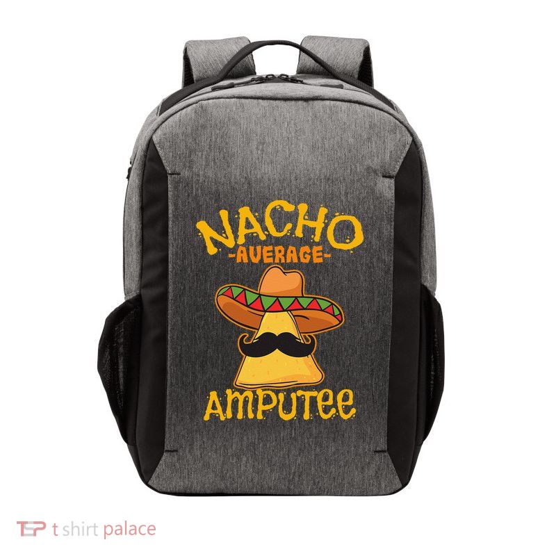 Nacho Average Amputee Mexican Amputation Cinco De Mayo Party Vector Backpack
