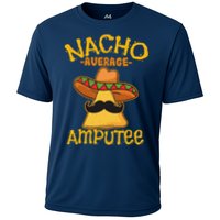 Nacho Average Amputee Mexican Amputation Cinco De Mayo Party Cooling Performance Crew T-Shirt