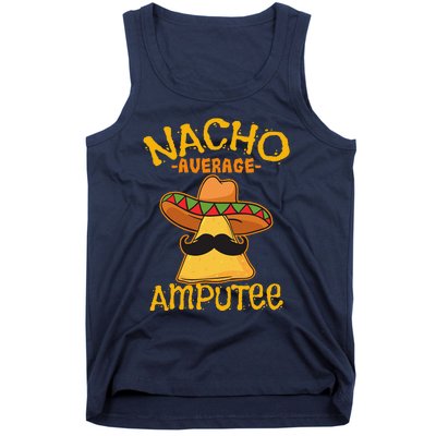 Nacho Average Amputee Mexican Amputation Cinco De Mayo Party Tank Top