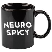 Neurospicy ADHD Autism Neurodiversity Neurodivergent 11oz C Handle Ceramic Mug