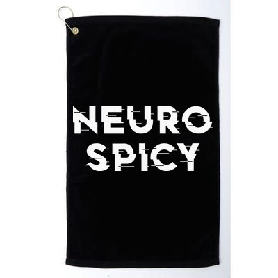 Neurospicy ADHD Autism Neurodiversity Neurodivergent Golf Towel