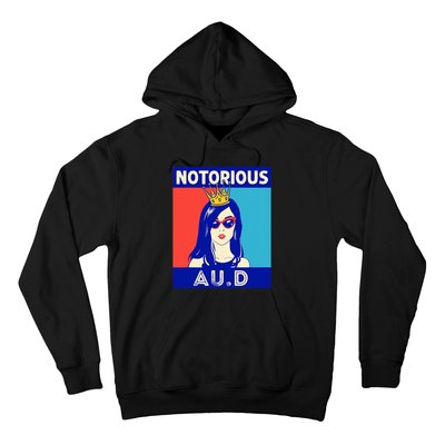 N.O.T.O.R.I.O.U.S Au.D Audiologist Funny Audiology Women Hoodie