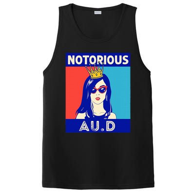 N.O.T.O.R.I.O.U.S Au.D Audiologist Funny Audiology Women PosiCharge Competitor Tank