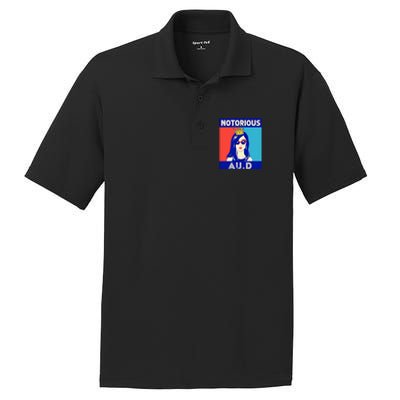 N.O.T.O.R.I.O.U.S Au.D Audiologist Funny Audiology Women PosiCharge RacerMesh Polo